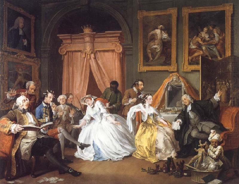 Marriage a la Mode IV The Toilette, William Hogarth